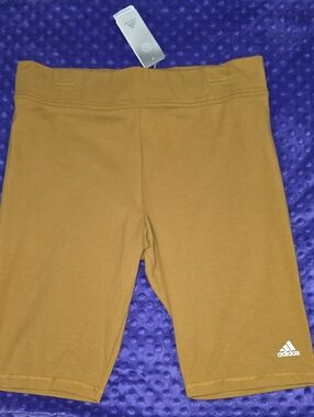 adidas Womens Bike Shorts with Logo